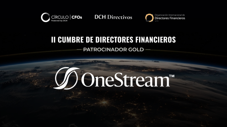 OneStream Software se suma como Patrocinador Gold a la Segunda Edición de la Cumbre de Directores Financieros.